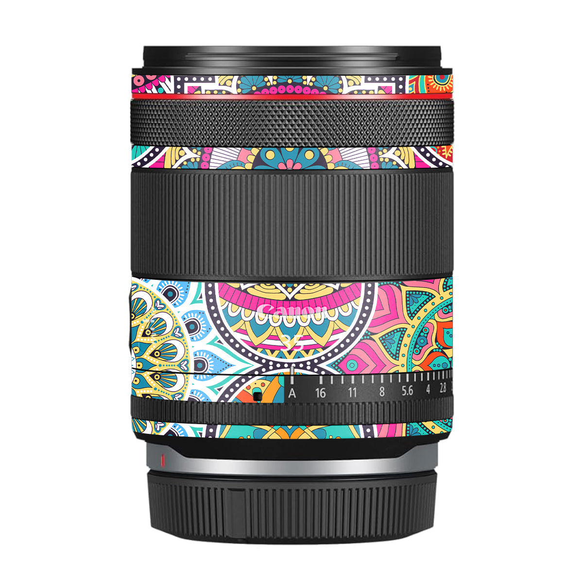 Boho Mandala Tile Pattern Canon RF 35mm F/1.4 VCM Camera Lens Skin