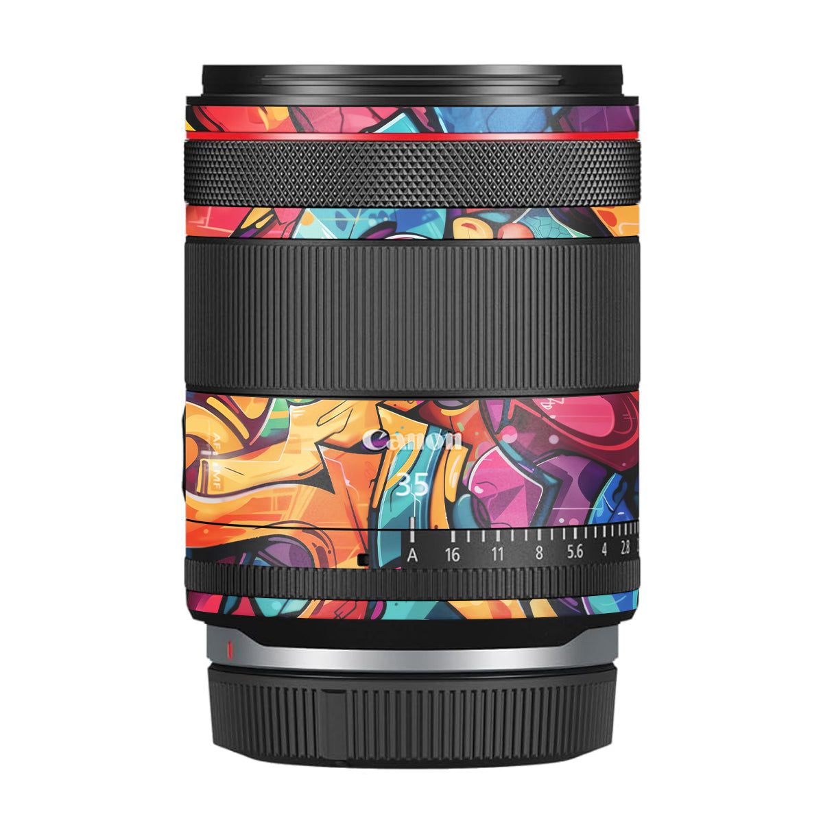 Urban Graffiti Explosion Canon RF 35mm F/1.4 VCM Camera Lens Skin