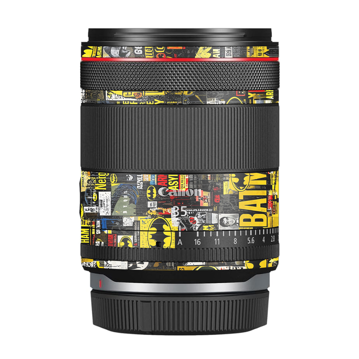 Batman Collage Canon RF 35mm F/1.4 VCM Camera Lens Skin