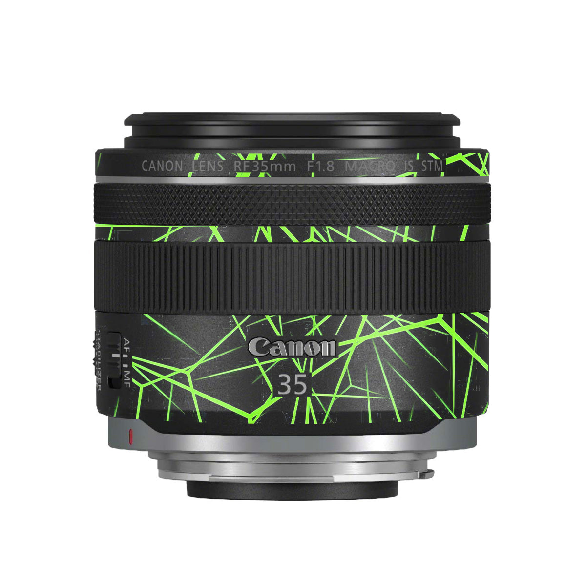 Neon Grid Canon RF 35mm F/1.8 Macro Camera Lens Skin