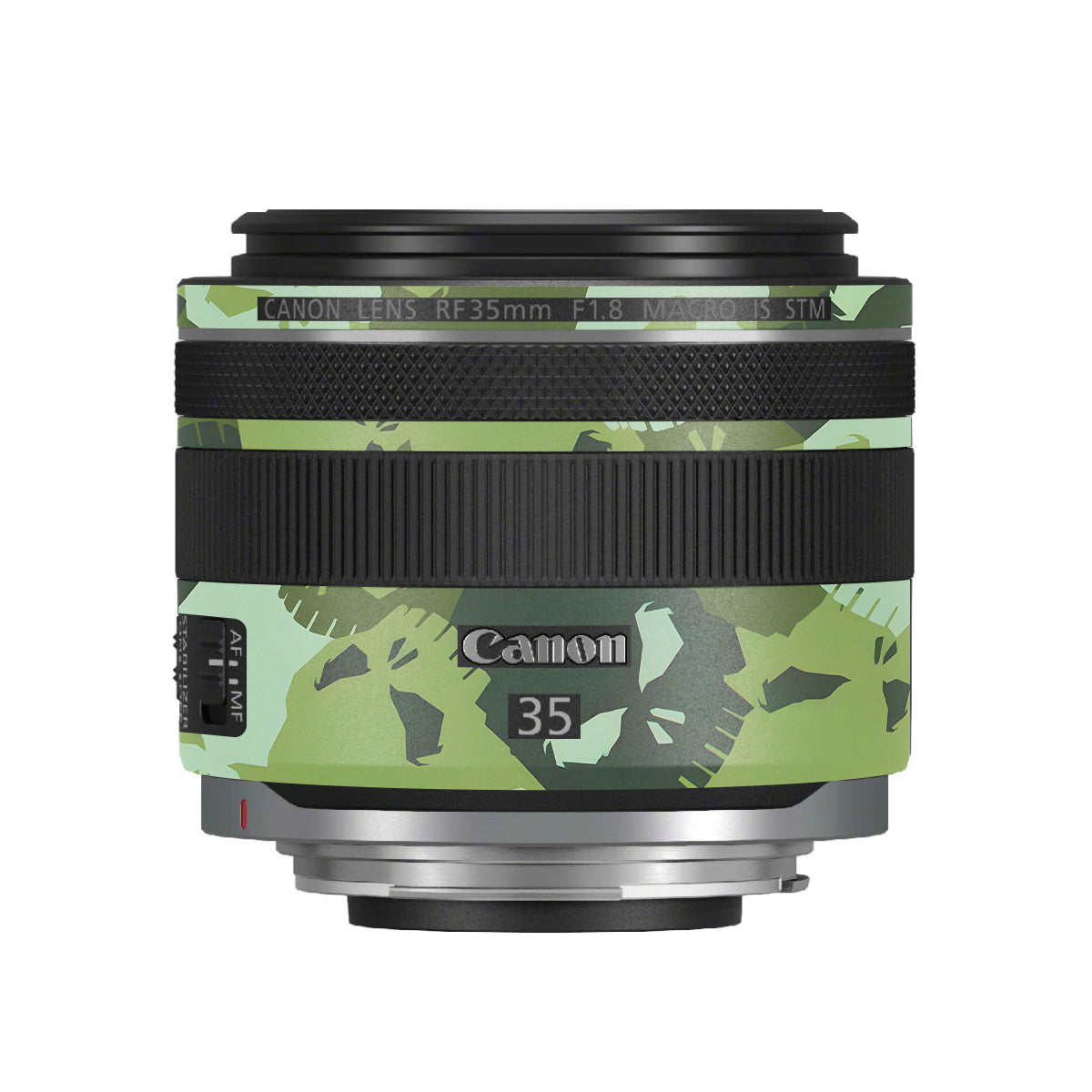 Tropic Camo Canon RF 35mm F/1.8 Macro Camera Lens Skin