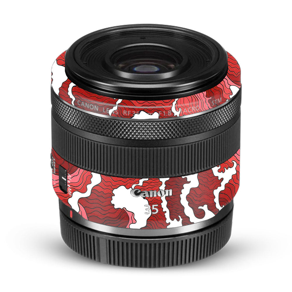 Cherry Waves Canon RF 35mm f/1.8 IS Macro STM Camera Lens Skin