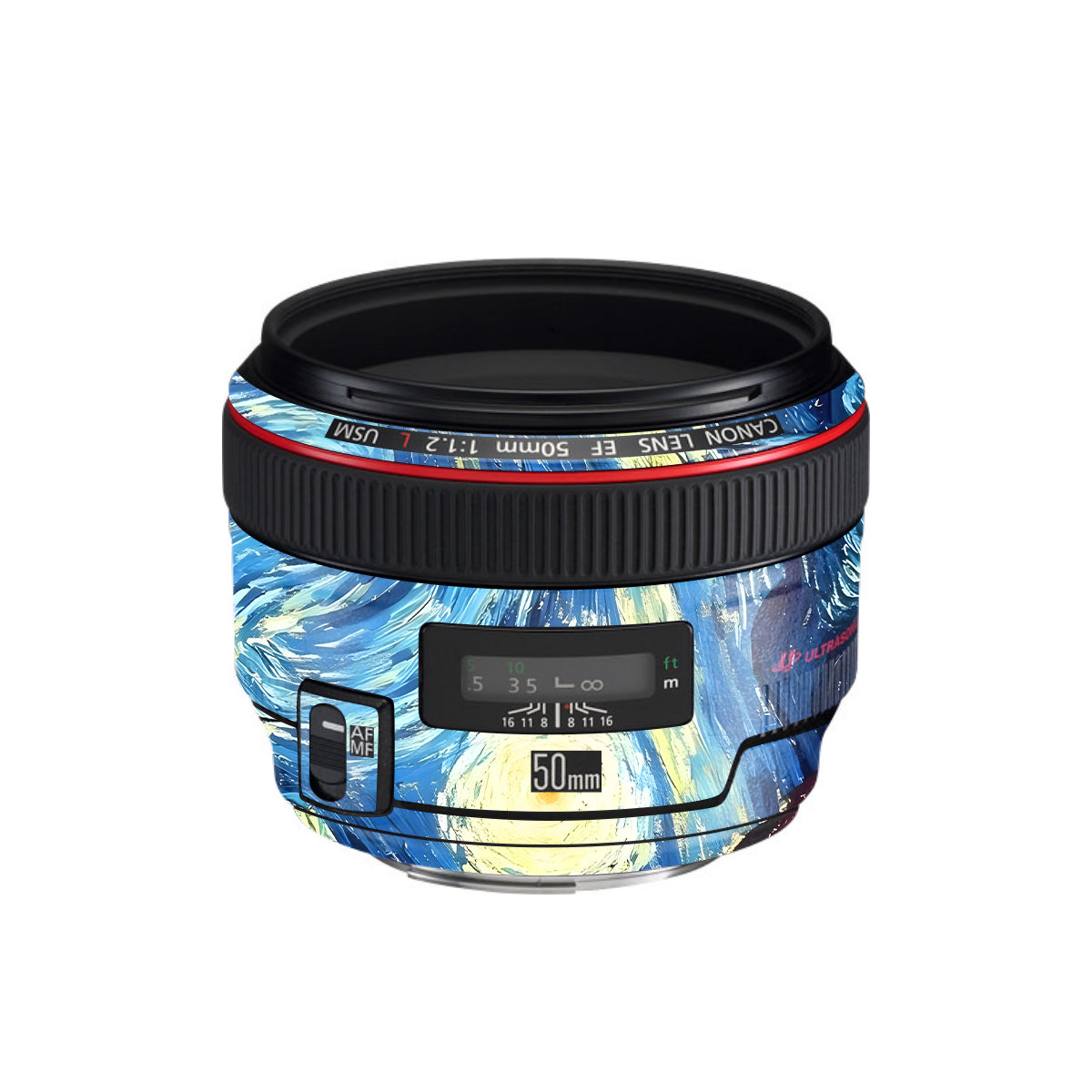 Starry Night Art Canon EF 50mm F/1.2 L USM Camera Lens Skin