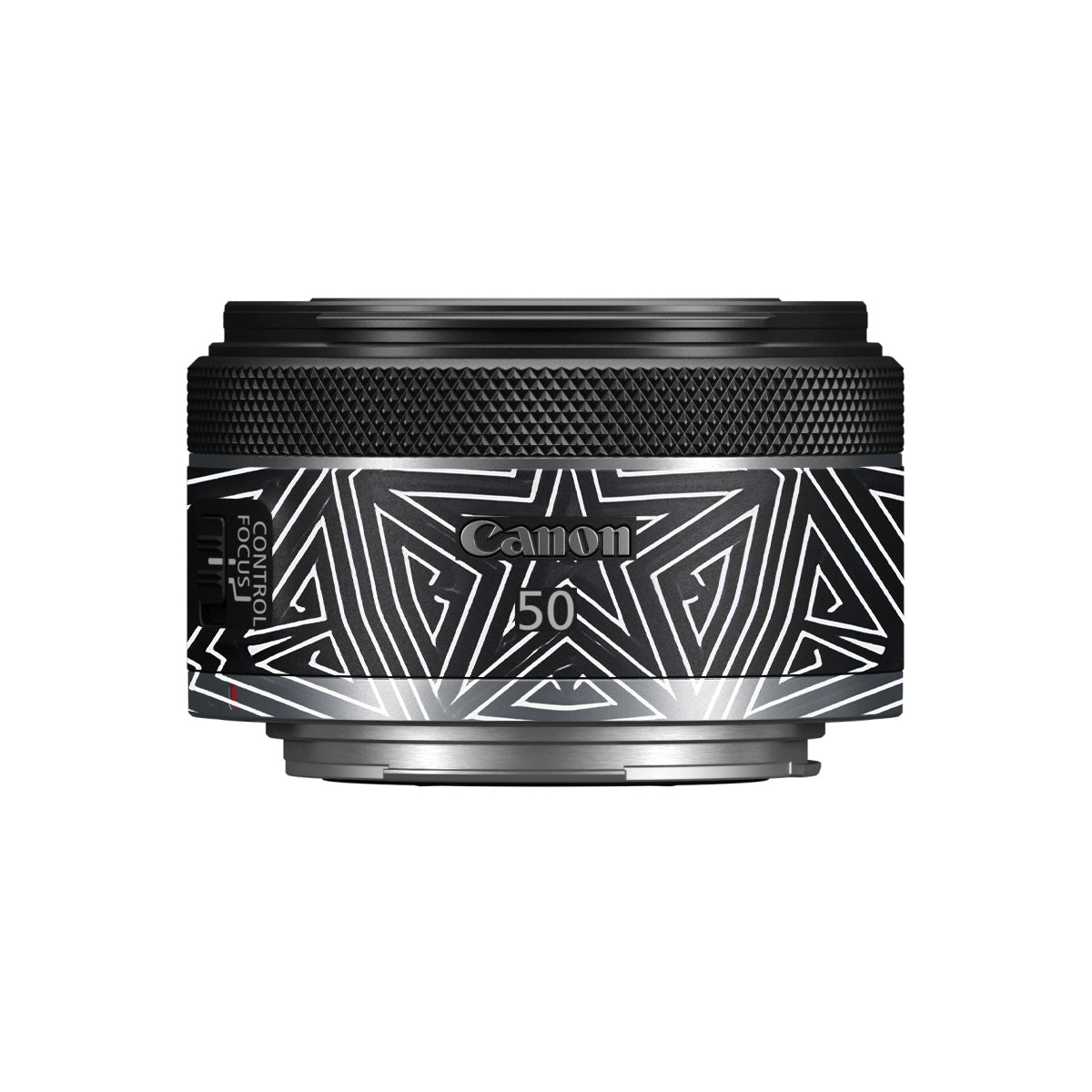 Geometric Pattern Canon RF 50mm F/1.8 STM Camera Lens Skin