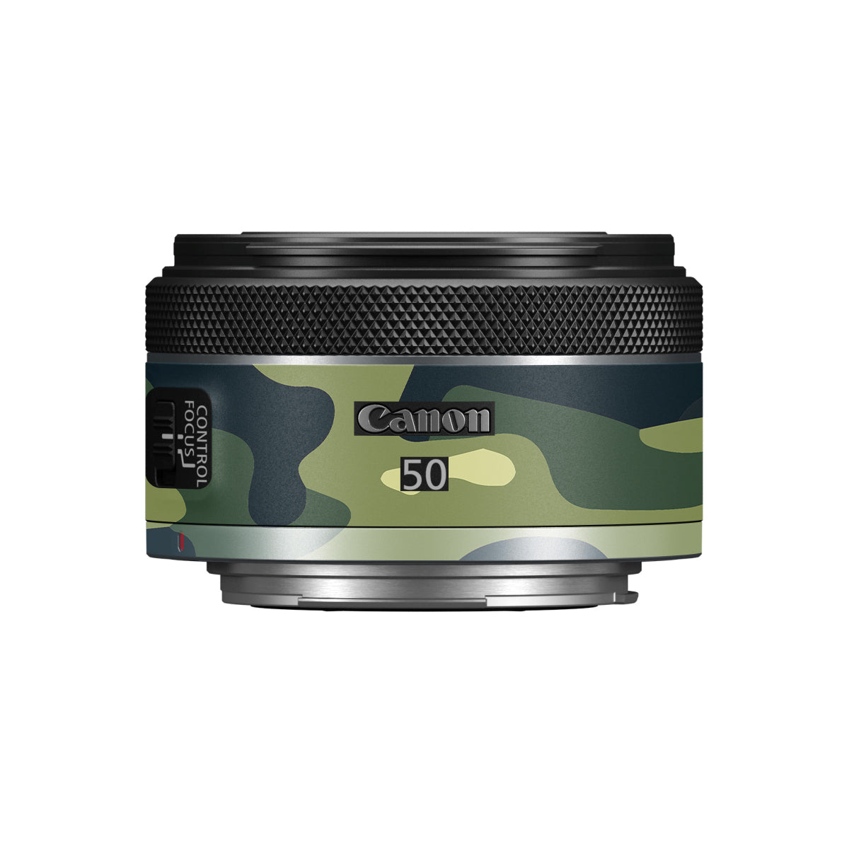 Forest Green Camo Canon RF 50mm F/1.8 STM Camera Lens Skin