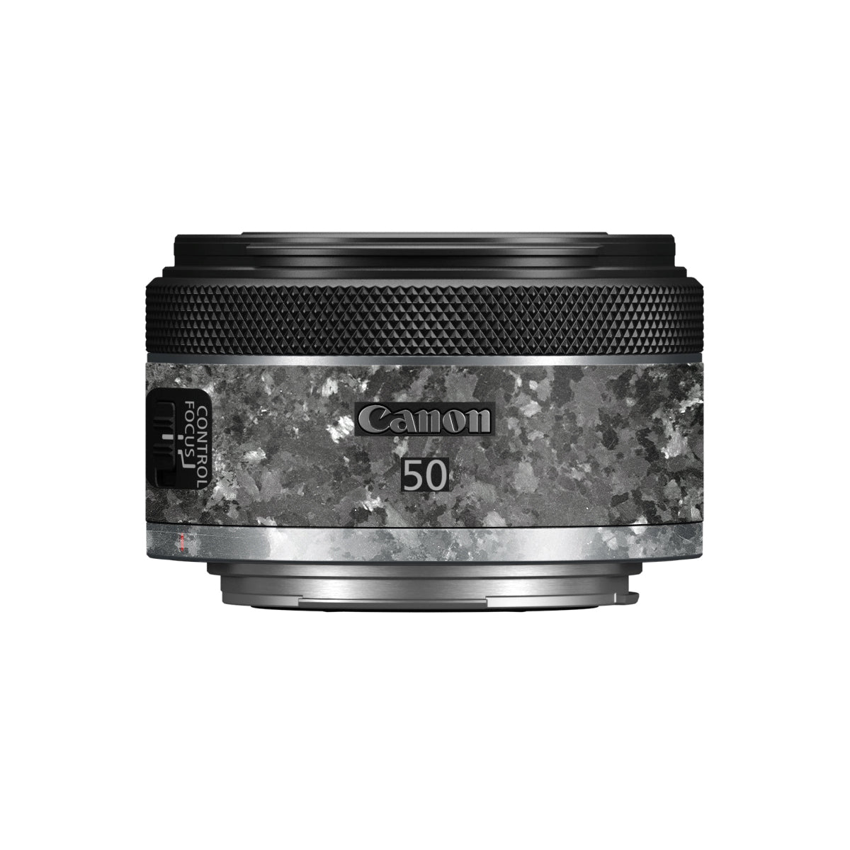 Black Granite Canon RF 50mm F/1.8 STM Camera Lens Skin