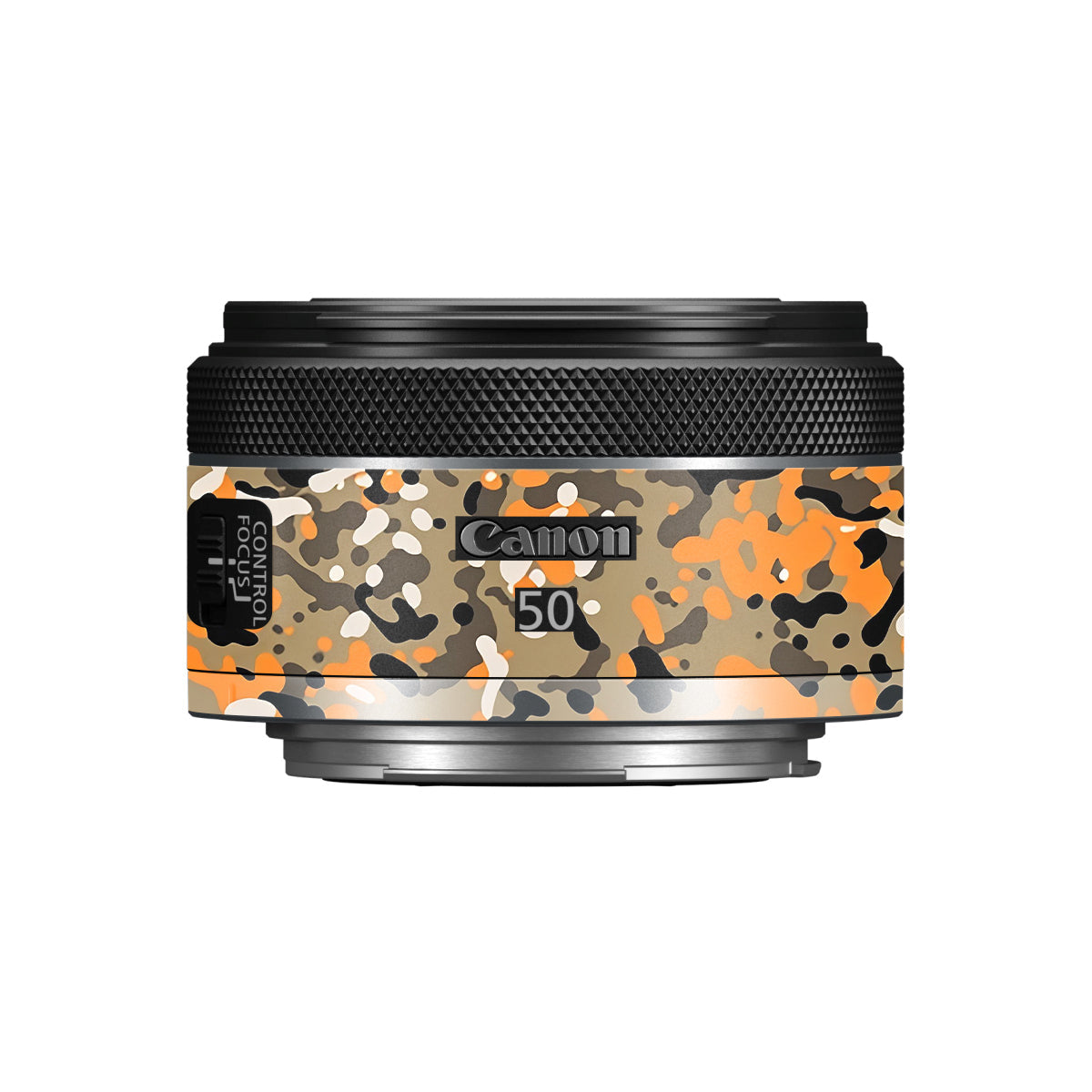 Orange Brown Spot Canon RF 50mm F/1.8 STM Camera Lens Skin