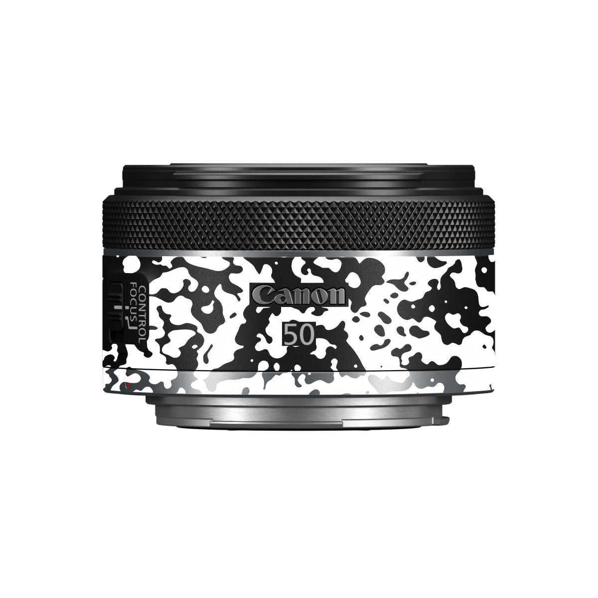 Snow Camo Canon RF 50mm F/1.8 STM Camera Lens Skin