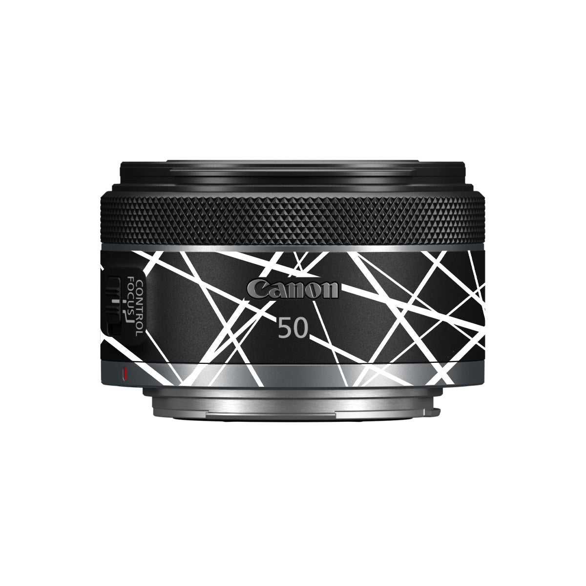 Mono Grid Canon RF 50mm F/1.8 STM Camera Lens Skin