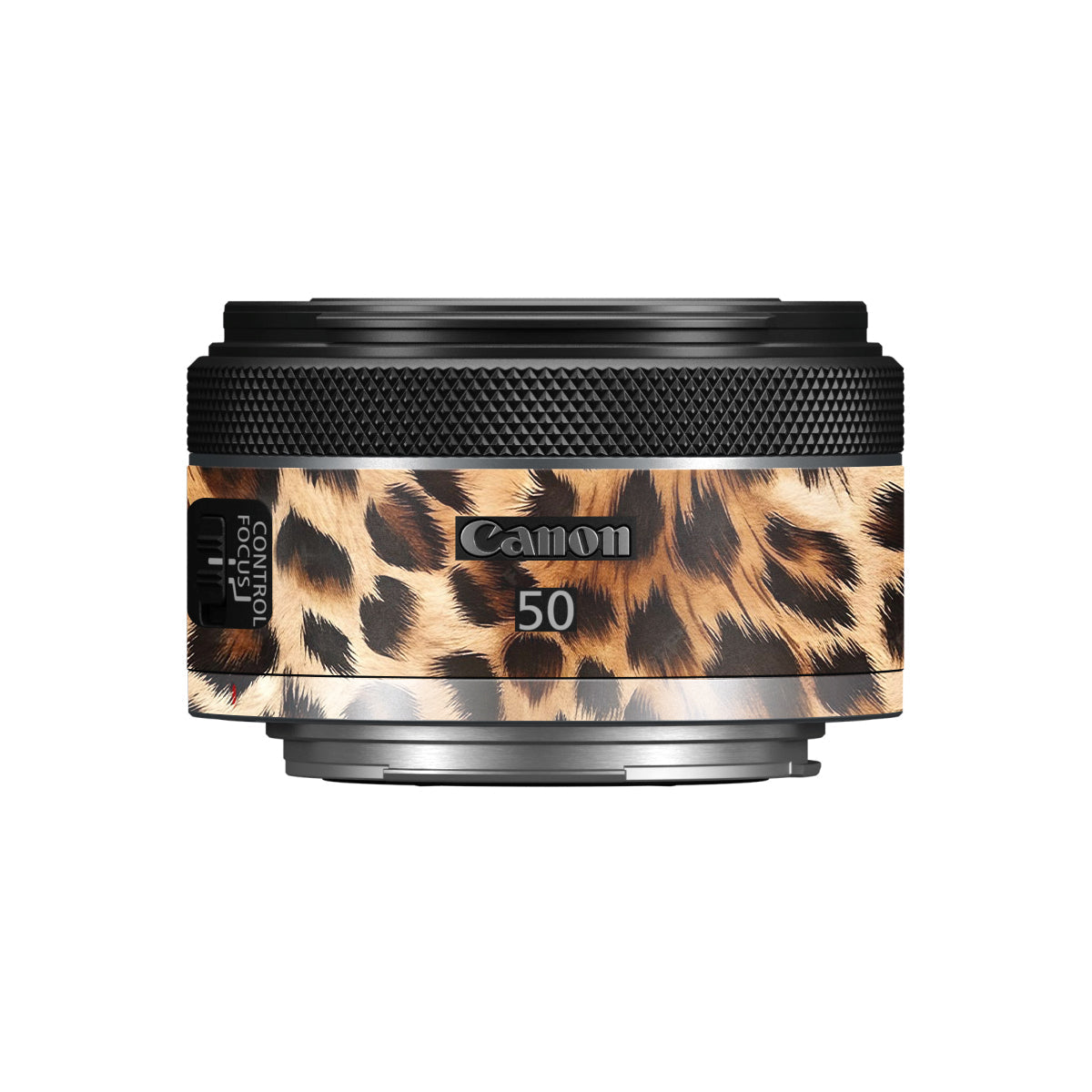 Classic Leopard Spots Canon RF 50mm F/1.8 STM Camera Lens Skin