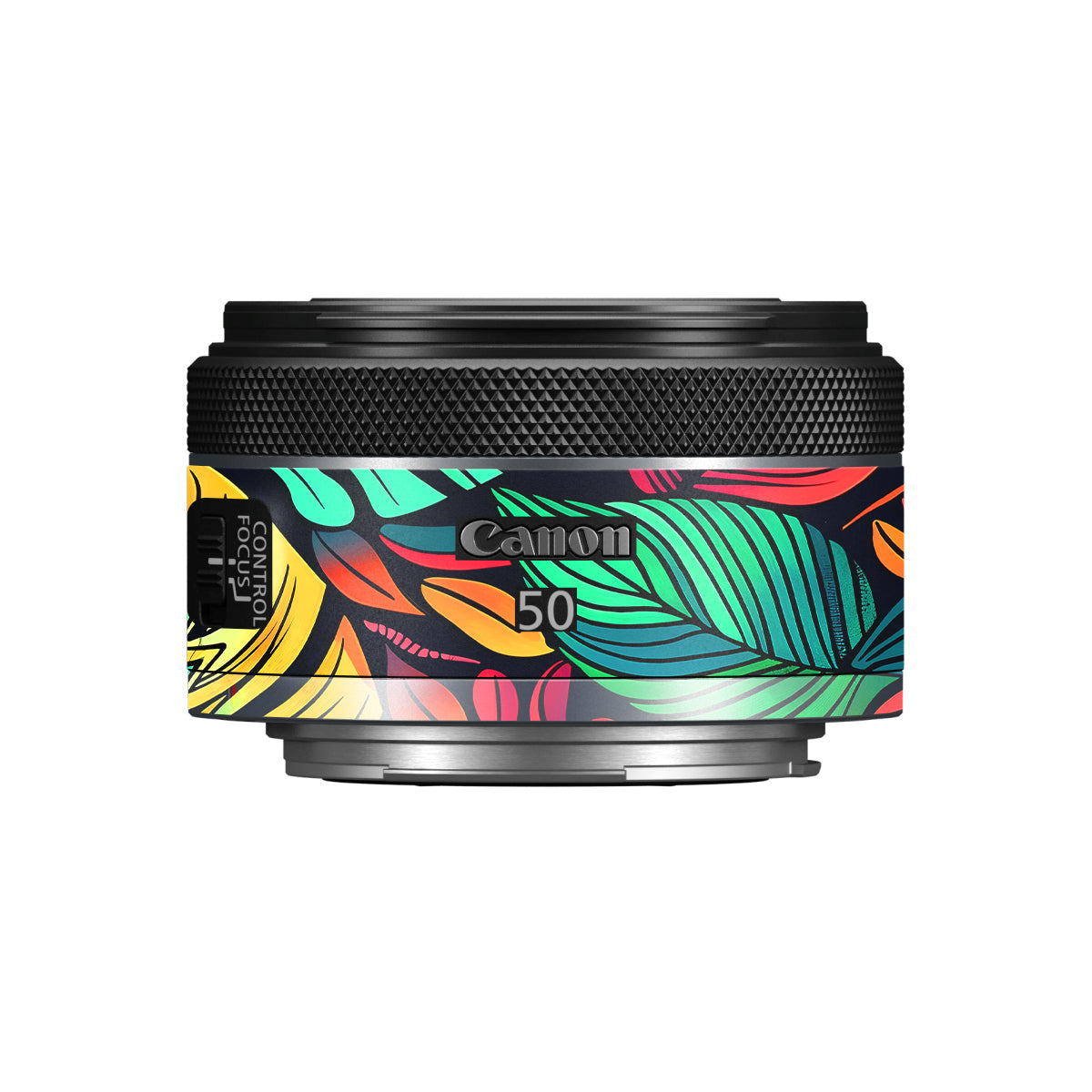 Tropical Jungle Leaves Canon RF 50mm F/1.8 STM Camera Lens Skin