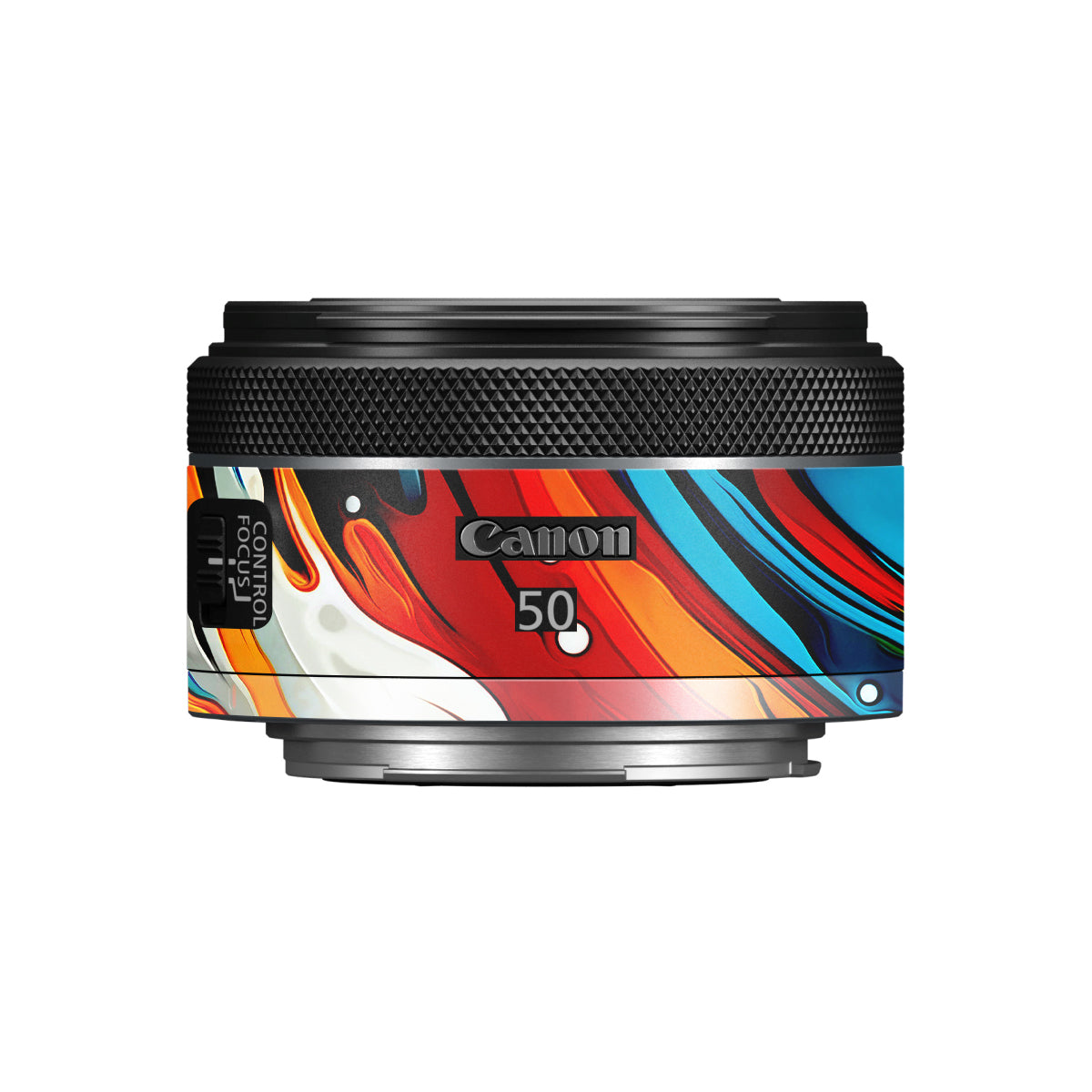 Fire & Ice Flow Canon RF 50mm F/1.8 STM Camera Lens Skin