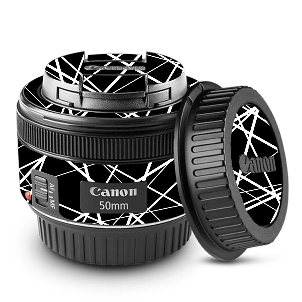 Mono Grid Canon EF 50mm f/1.8 STM Camera Lens Skin