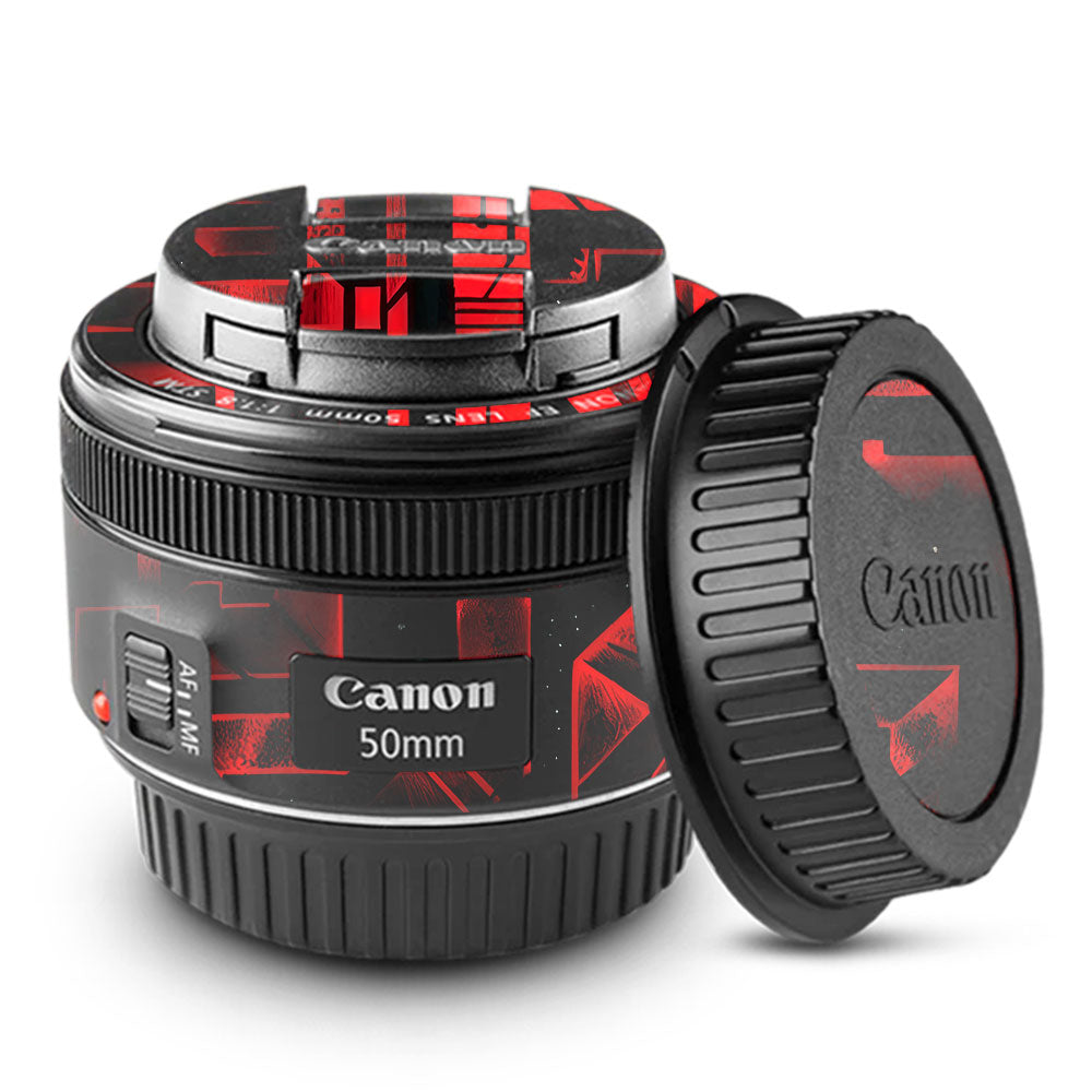 Cyber Maze Circuit Canon EF 50mm f/1.8 STM Camera Lens Skin