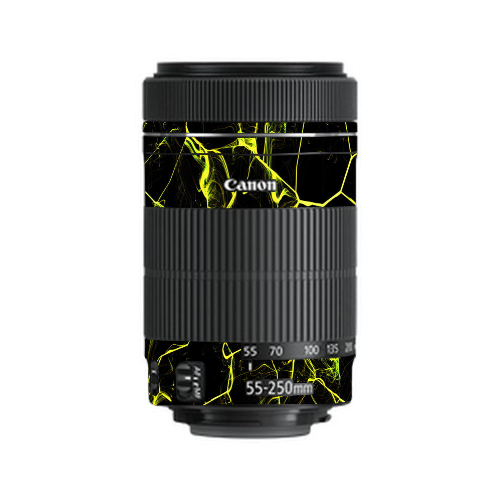 Plasma Grid Canon 55-250mm Camera Lens Skin