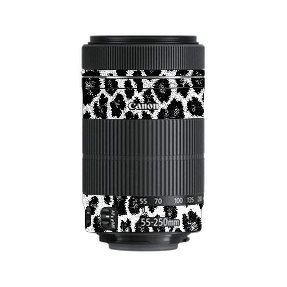 Snow Leopard Spots Canon EF-S 55–250mm f/4–5.6 IS STM Camera Lens Skin