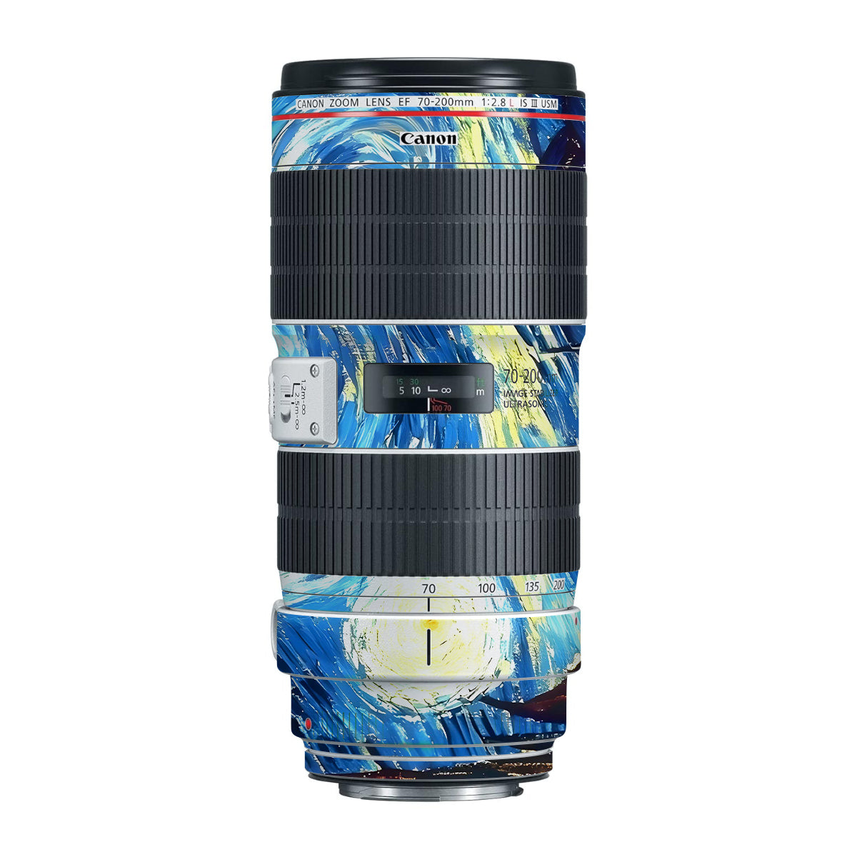 Starry Night Art Canon EF 70-200mm F/2.8L IS III USM Camera Lens Skin