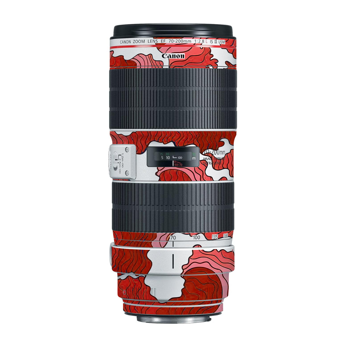 Cherry Waves Canon EF 70-200mm F/2.8L IS III USM Camera Lens Skin
