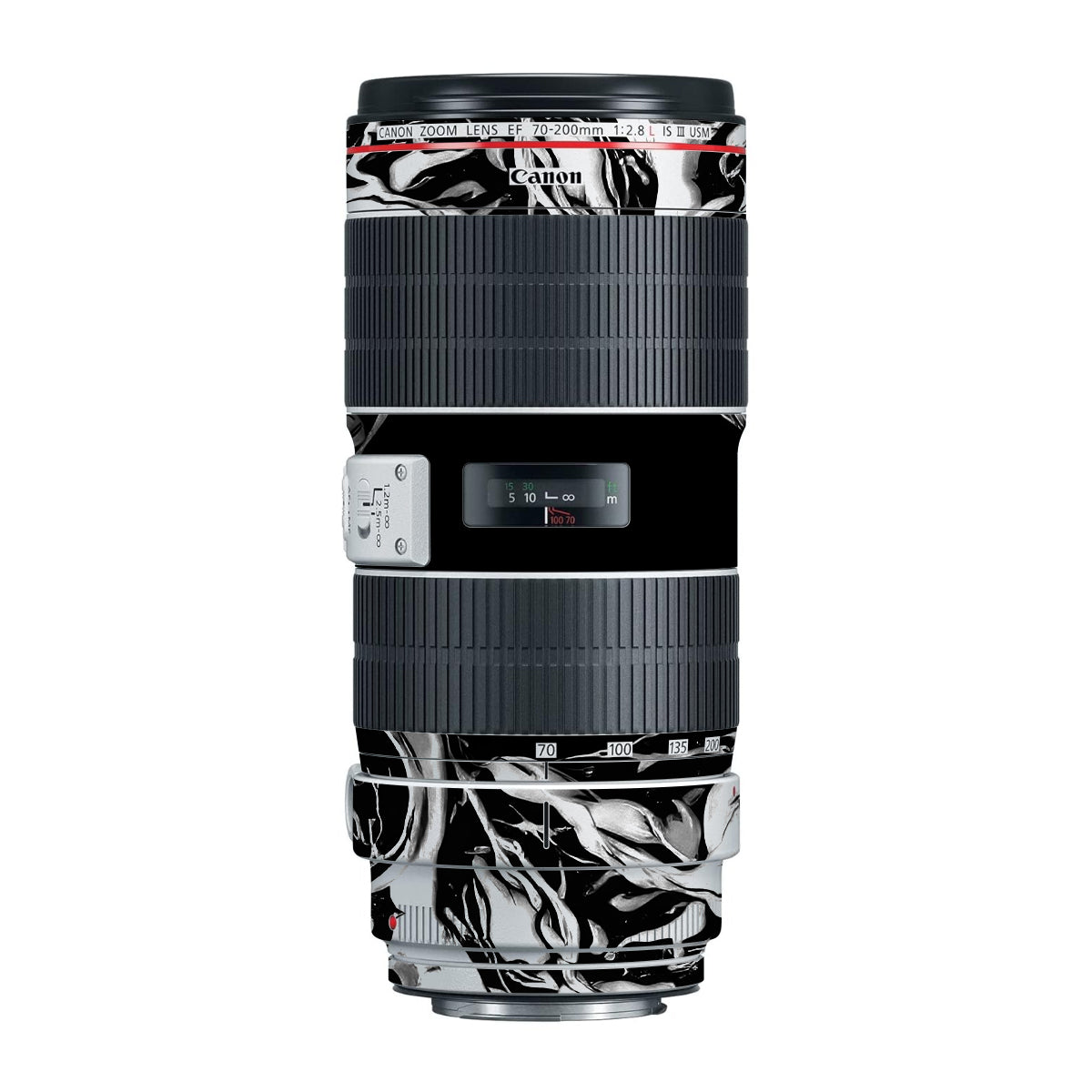 Venom Black Canon EF 70-200mm F/2.8L IS III USM Camera Lens Skin