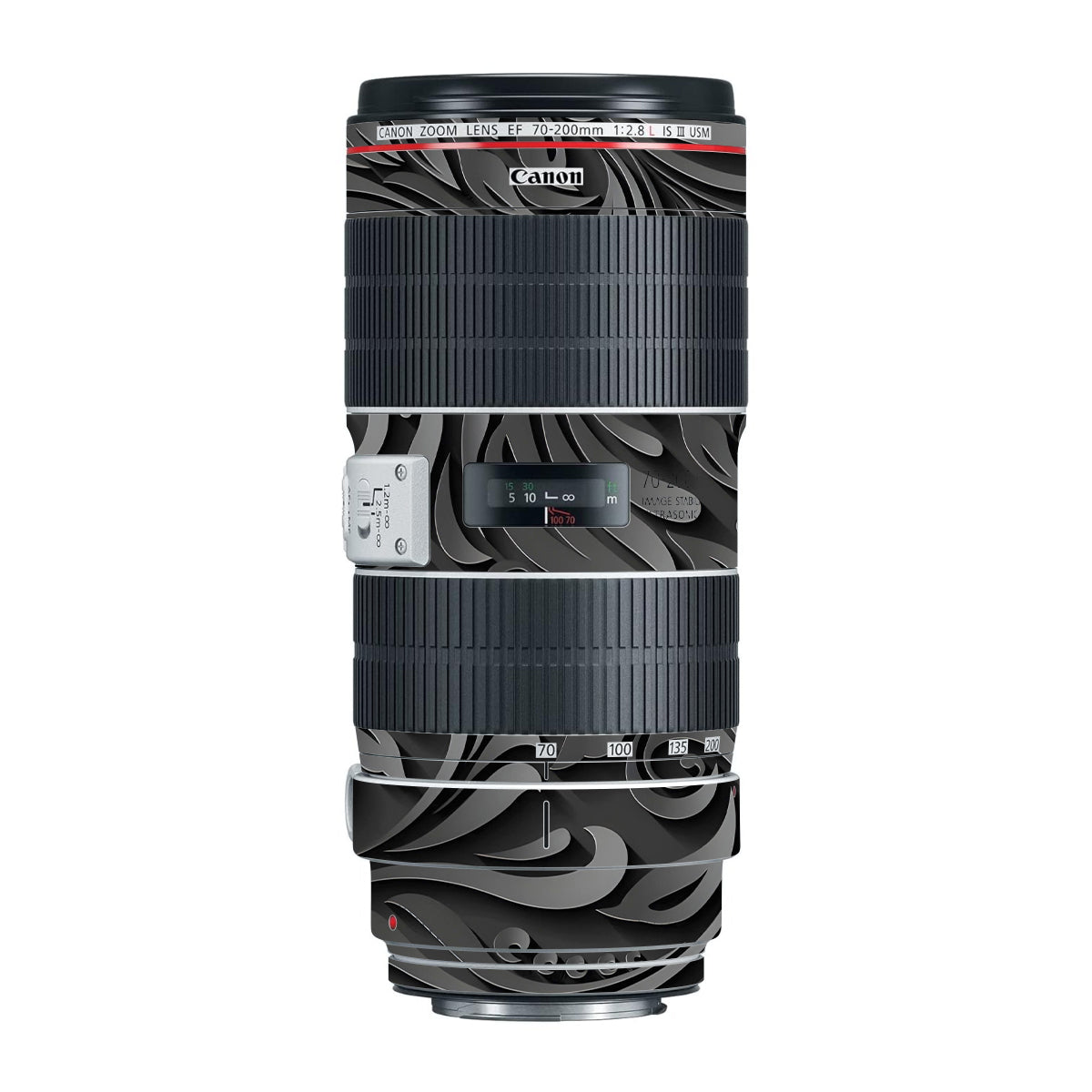 Shadow Swirl Canon EF 70-200mm F/2.8L IS III USM Camera Lens Skin