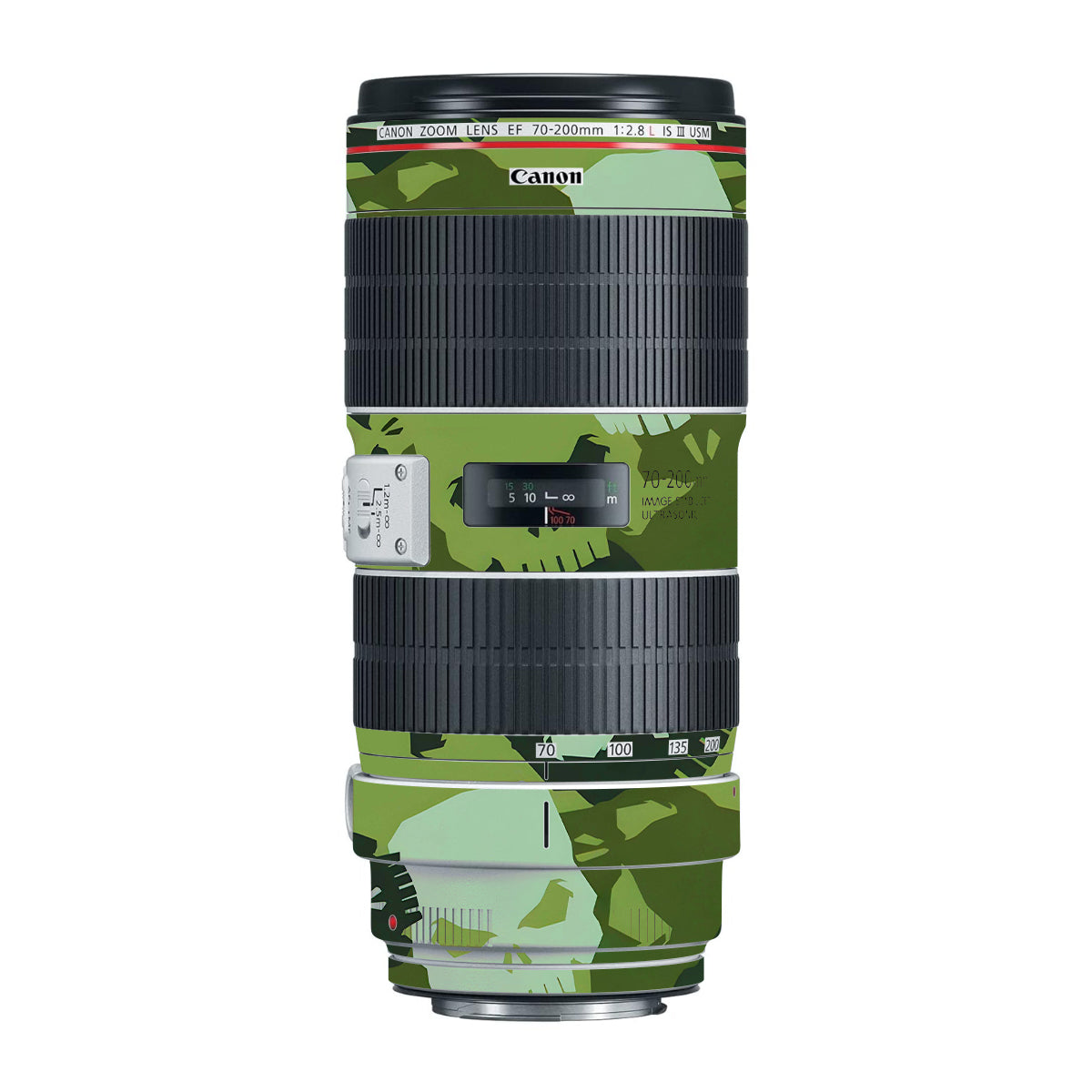 Tropic Camo Canon EF 70-200mm F/2.8L IS III USM Camera Lens Skin