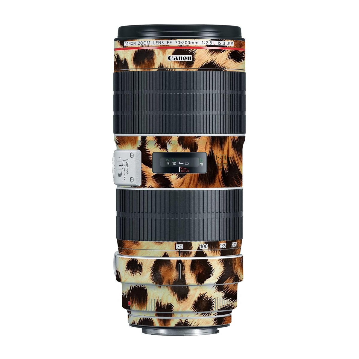 Classic Leopard Spots Canon EF 70-200mm F/2.8L IS III USM Camera Lens Skin