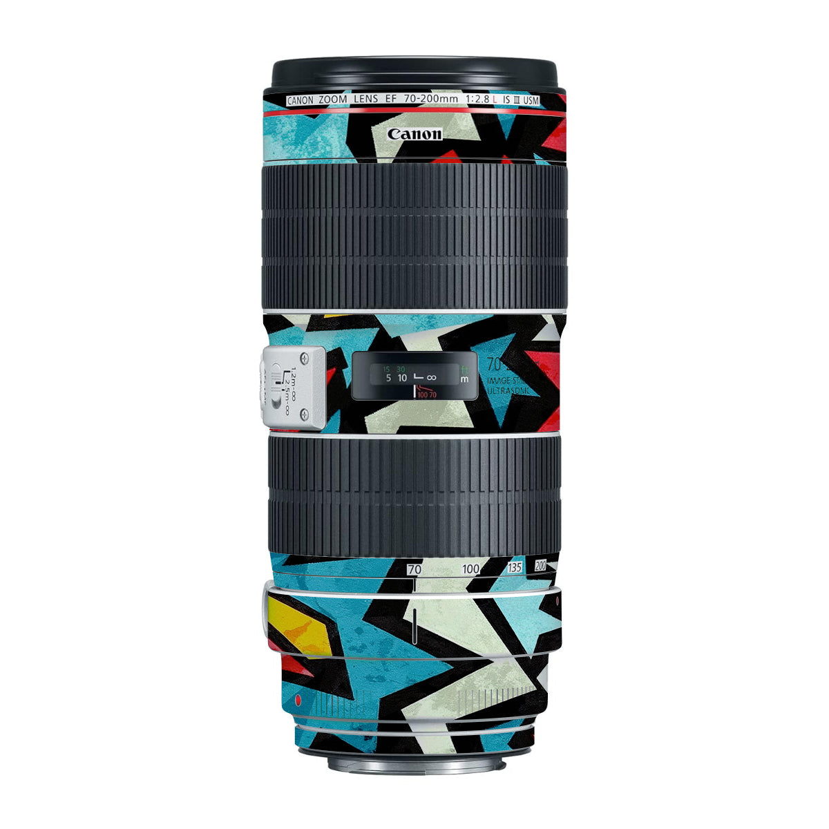 Pop Art Lightning Canon EF 70-200mm F/2.8L IS III USM Camera Lens Skin