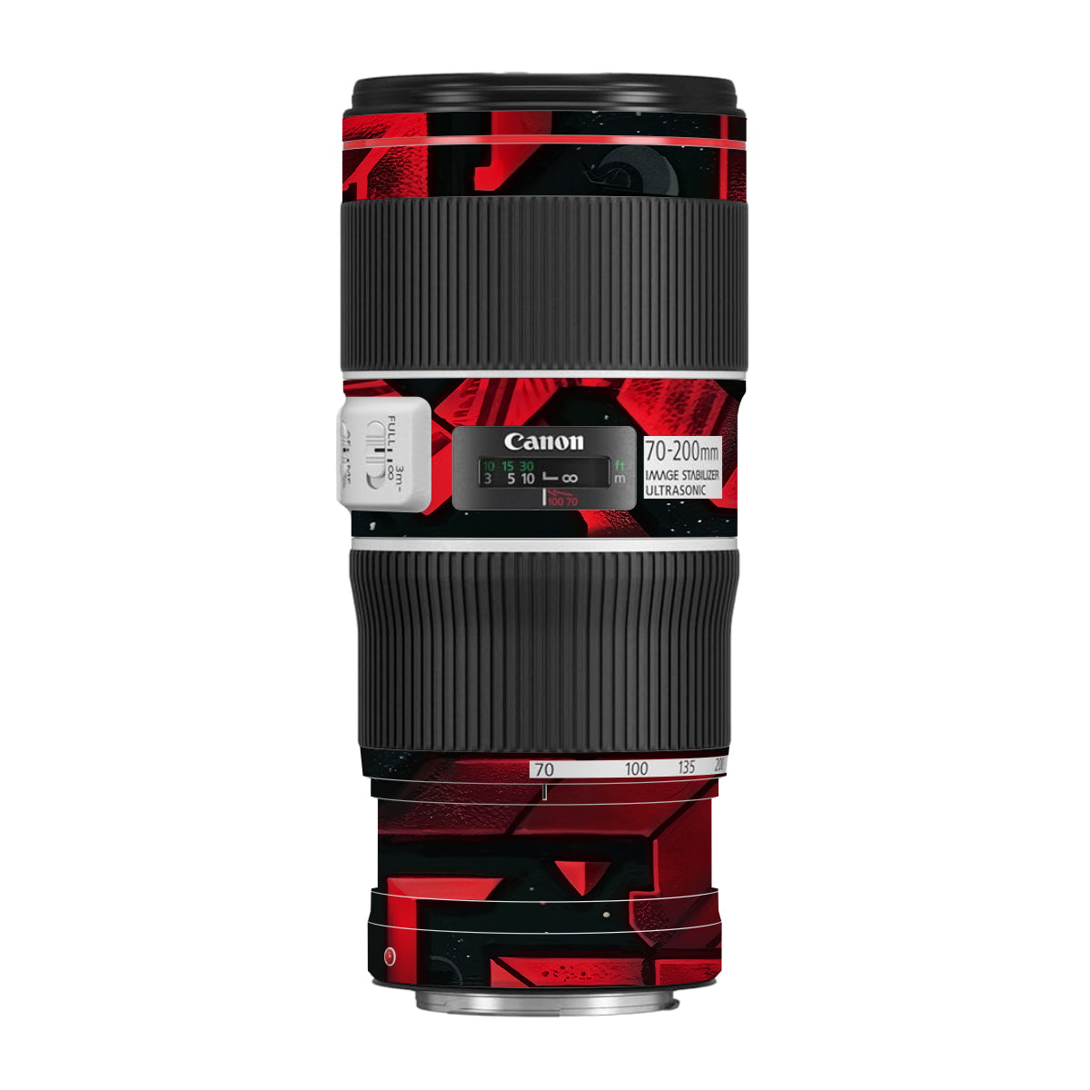 Cyber Maze Circuit Canon EF 70-200 F/4L IS II USM Camera Lens Skin