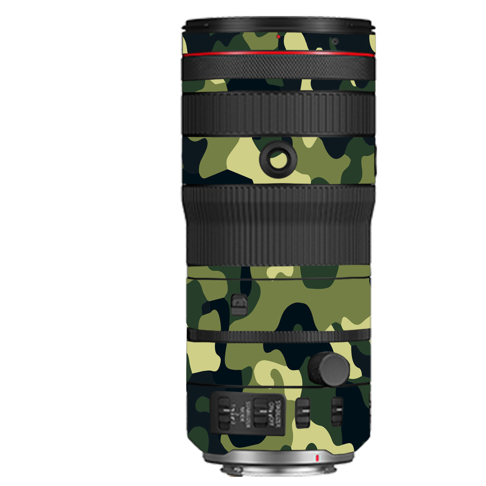 Forest Green Camo Canon RF 70–200mm f/2.8 L IS USM Camera Lens Skin