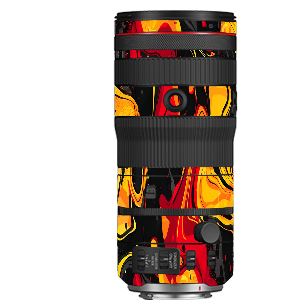 Lava Burst Canon RF 70–200mm f/2.8 L IS USM Camera Lens Skin
