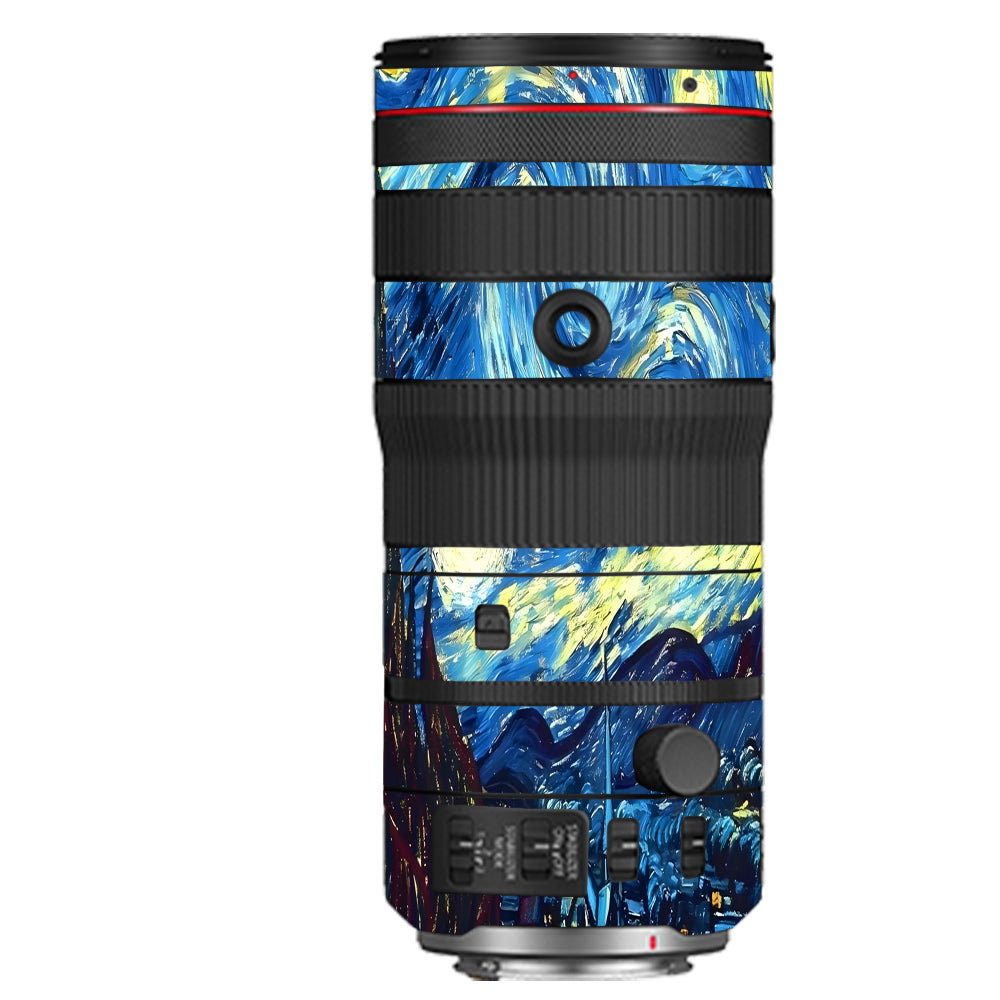 Starry Night Art Canon RF 70–200mm f/2.8 L IS USM Camera Lens Skin