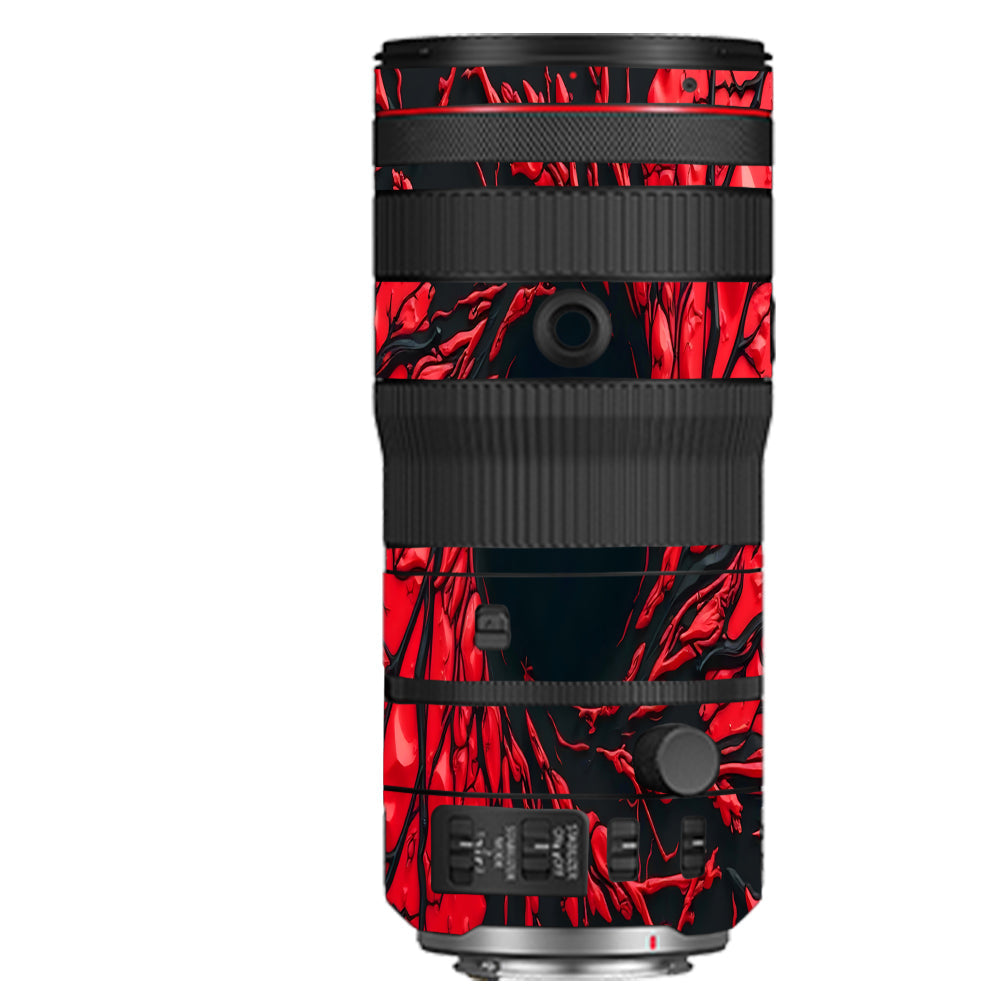 Venom Red Canon RF 70–200mm f/2.8 L IS USM Camera Lens Skin