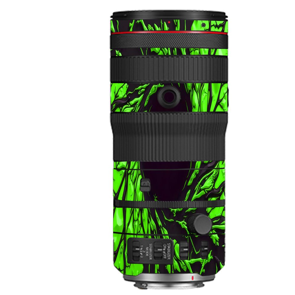Venom Green Canon RF 70–200mm f/2.8 L IS USM Camera Lens Skin