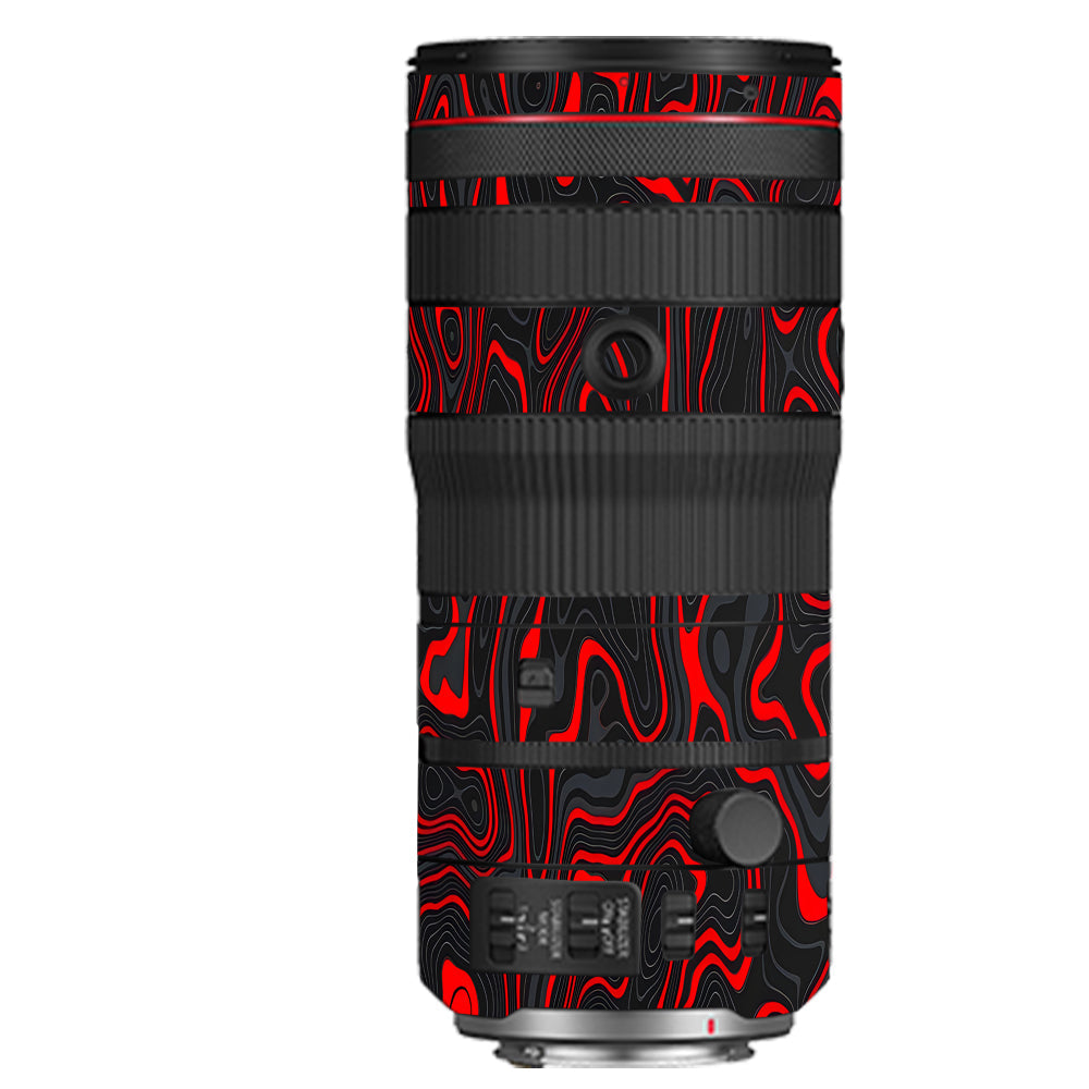 Crimson Waves Canon RF 70–200mm f/2.8 L IS USM Camera Lens Skin