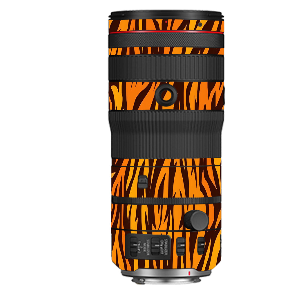 Wild Tiger Stripes Canon RF 70–200mm f/2.8 L IS USM Camera Lens Skin