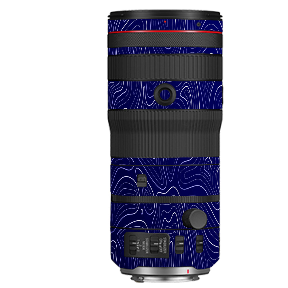 Deep Blue Contour Canon RF 70–200mm f/2.8 L IS USM Camera Lens Skin