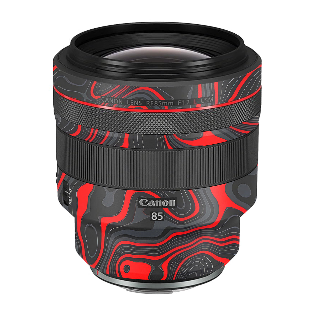 Crimson Waves Canon RF 85mm F/1.2L USM Camera Lens Skin