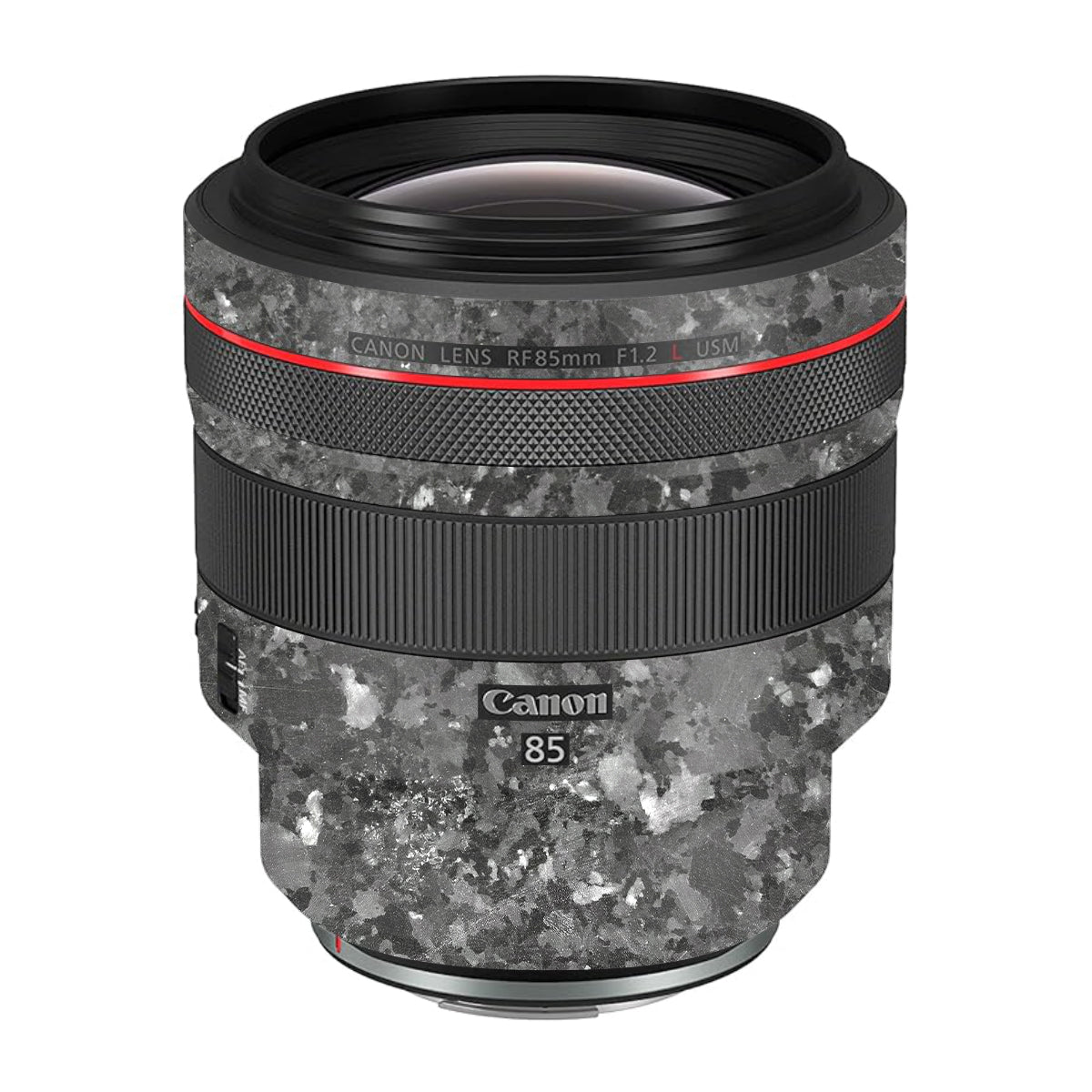 Black Granite Canon RF 85mm F/1.2L USM Camera Lens Skin