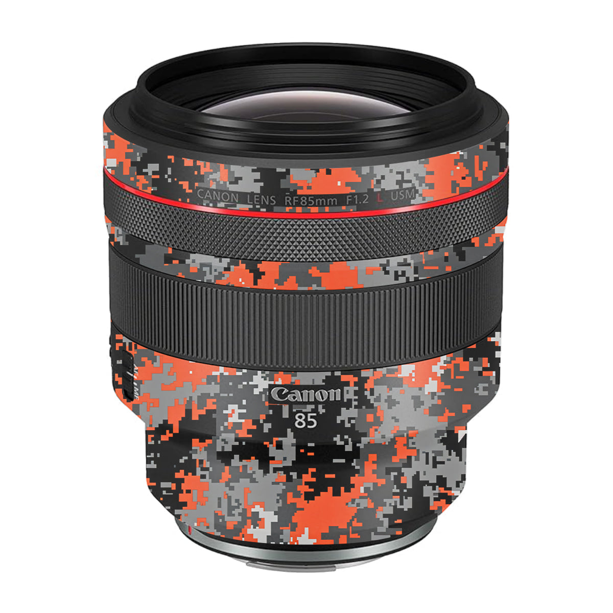 Inferno Pixel Canon RF 85mm F/1.2L USM Camera Lens Skin