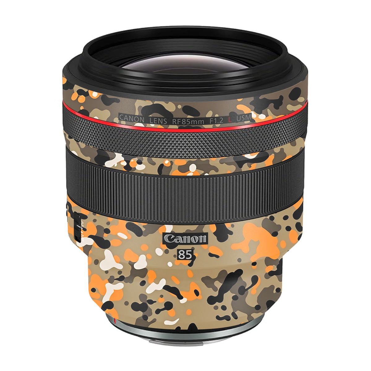Orange Brown Spot Canon RF 85mm F/1.2L USM Camera Lens Skin