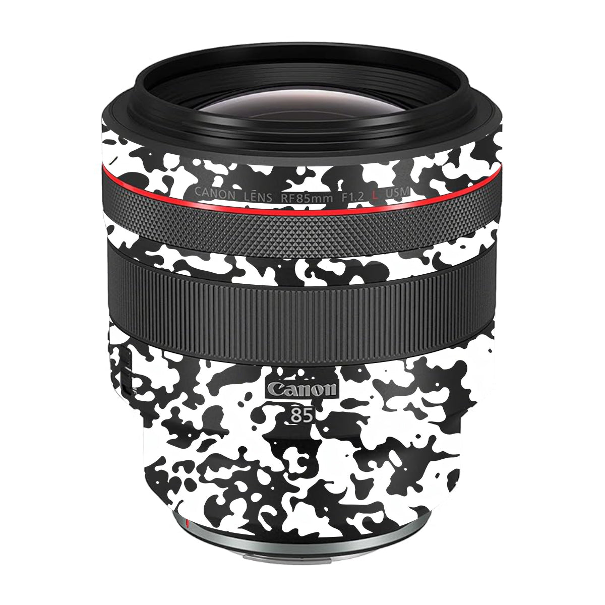 Snow Camo Canon RF 85mm F/1.2L USM Camera Lens Skin