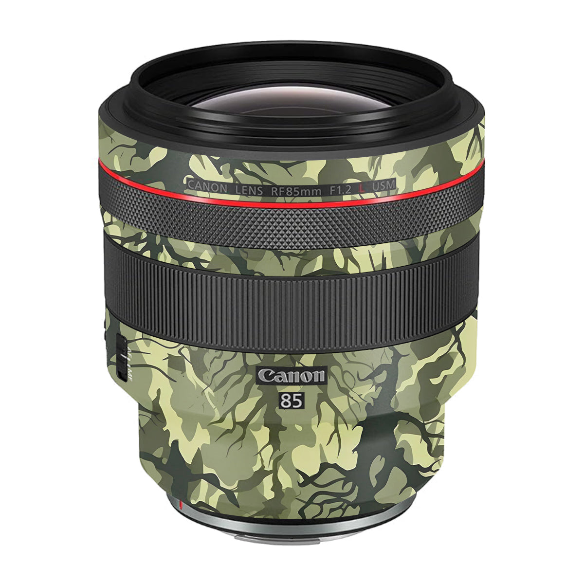 Green Tangled Vines Canon RF 85mm F/1.2L USM Camera Lens Skin