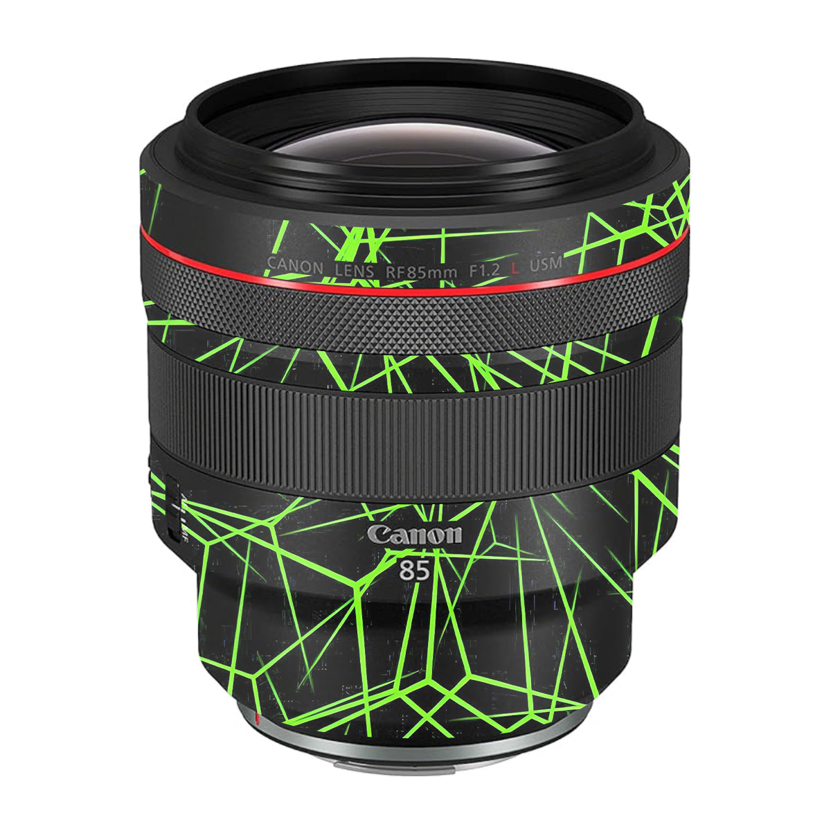 Neon Grid Canon RF 85mm F/1.2L USM Camera Lens Skin