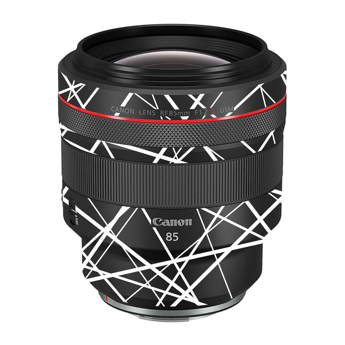 Mono Grid Canon RF 85mm F/1.2L USM Camera Lens Skin