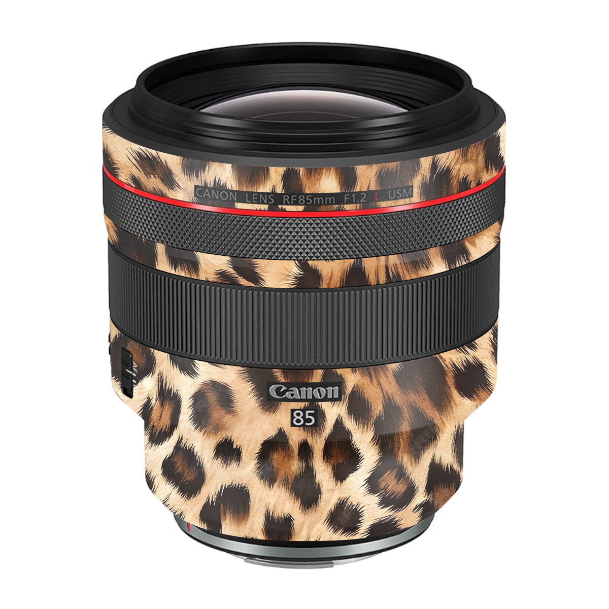 Classic Leopard Spots Canon RF 85mm F/1.2L USM Camera Lens Skin