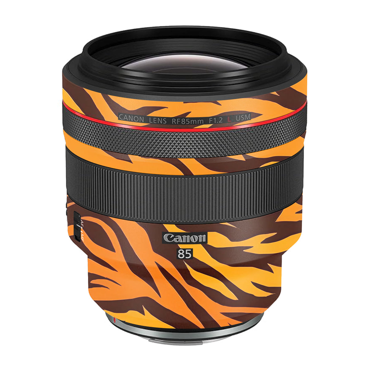 Wild Tiger Stripes Canon RF 85mm F/1.2L USM Camera Lens Skin