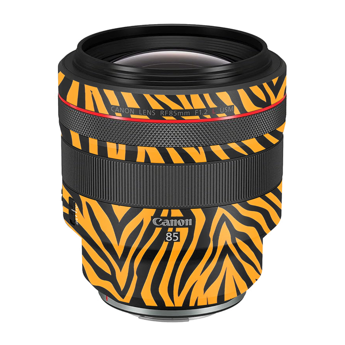 Zebra Gold Pattern Canon RF 85mm F/1.2L USM Camera Lens Skin