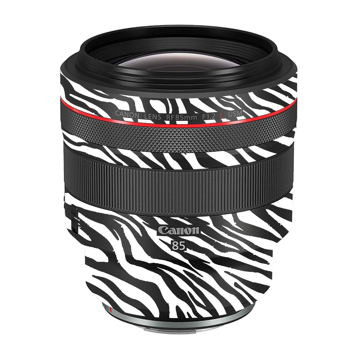 Classic Zebra Stripes Canon RF 85mm F/1.2L USM Camera Lens Skin