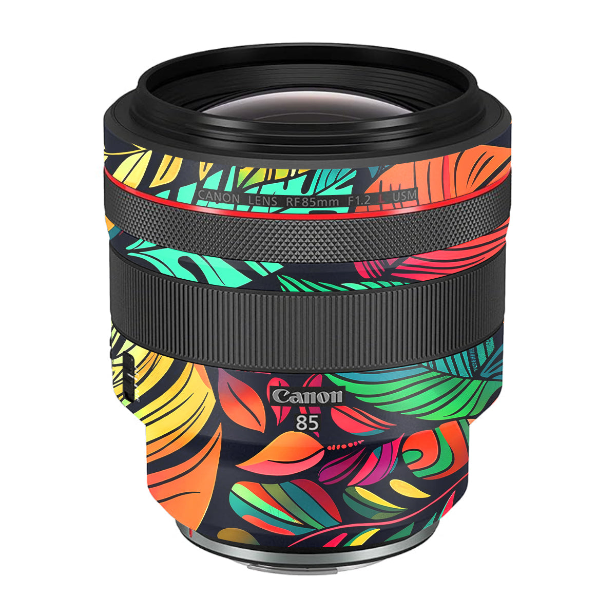 Tropical Jungle Leaves Canon RF 85mm F/1.2L USM Camera Lens Skin