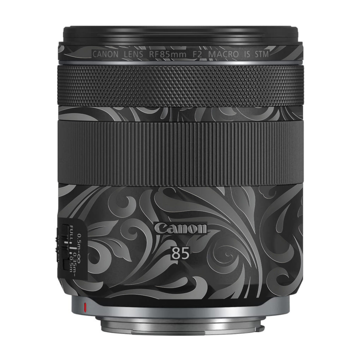 Shadow Swirl Canon RF 85mm F/2 Macro IS STM Camera Lens Skin